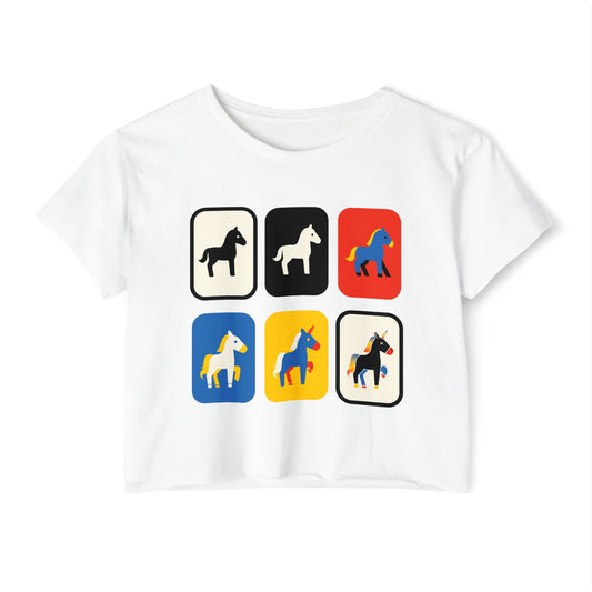 Unicorn Crop Top